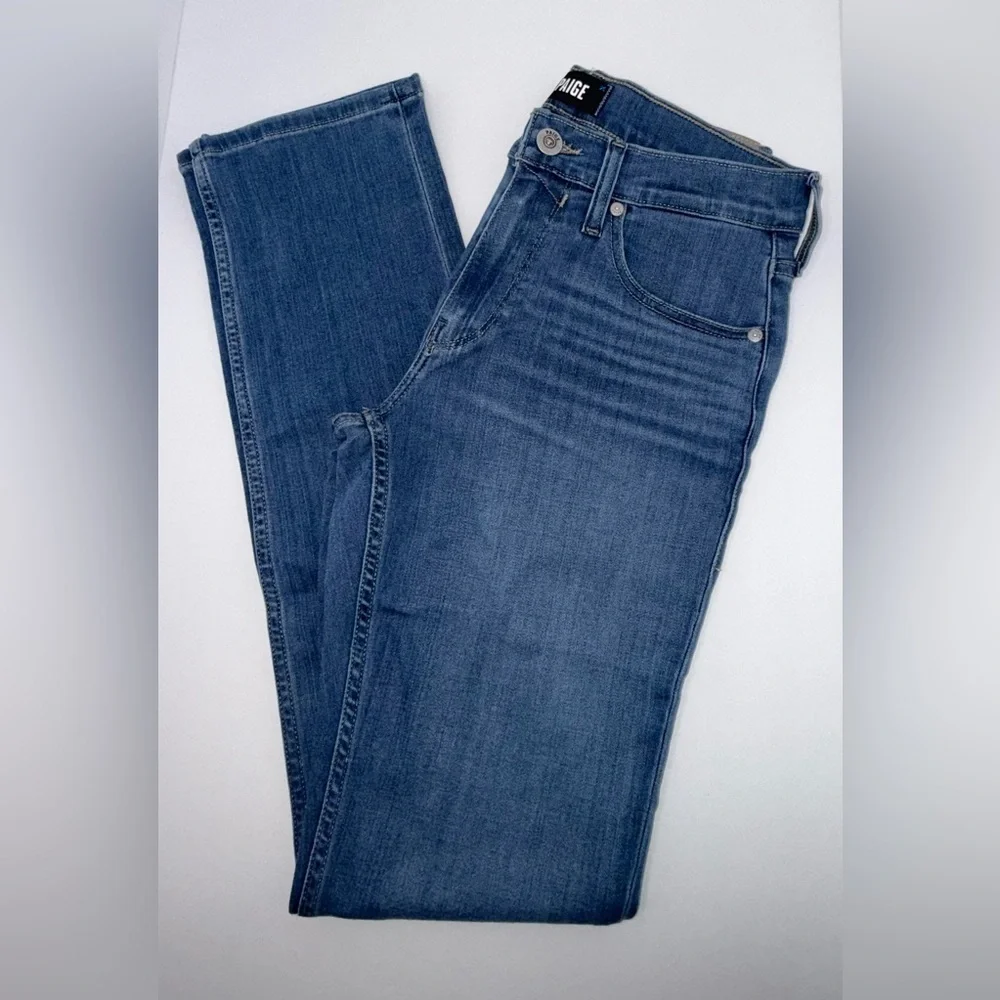 PAIGE Federal Slim Straight Jeans Transcend Denim Size 30x33.5 NWT